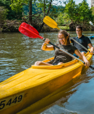 Kayak on the river Lesse - 21km