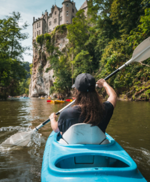 Kayak on the river Lesse - 9km